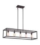 Loft pendant lamps - Quoizel NEW HARBOR 5x60W E14 QZ/NEWHARBORISLE Pendant. - product 1