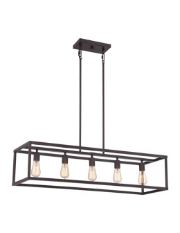 Quoizel NEW HARBOR 5x60W E14 QZ/NEWHARBORISLE Wisząca