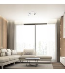 Adjustable ceiling lamps - spots - Milagro JOKER WHITE 2xGU10 ceiling lamp MLP899 - product 5