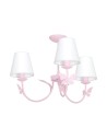 Milagro Chandelier ALICE PINK 3xE14 MLP963
