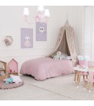 Children's pendant lamps - Milagro Chandelier ALICE PINK 3xE14 MLP963 - product 3