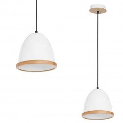 Milagro Lampa wisząca STUDIO WHITE 1xE27 MLP8849