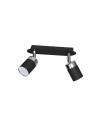 Milagro Lampa sufitowa JOKER BLACK 2xGU10 MLP911