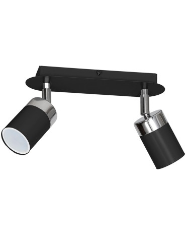 Milagro Lampa sufitowa JOKER BLACK 2xGU10 MLP911 - produkt 2