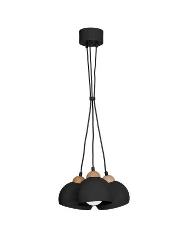 Milagro Lampa wisząca DAMA BLACK 3xE27 MLP6580 - produkt 2