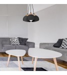 Pendant lamps - Milagro DAMA BLACK 3xE27 pendant lamp MLP6580 - product 7