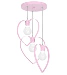 Children's pendant lamps - Milagro AMORE PINK 3xE27 pendant lamp MLP9954 - product 2