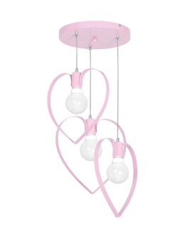 Milagro Lampa wisząca AMORE PINK 3xE27 MLP9954 - produkt 2