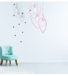 Children's pendant lamps - Milagro AMORE PINK 3xE27 pendant lamp MLP9954 - product 4