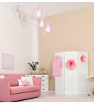 Children's pendant lamps - Milagro AMORE PINK 3xE27 pendant lamp MLP9954 - product 6