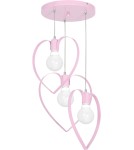 Children's pendant lamps - Milagro AMORE PINK 3xE27 pendant lamp MLP9954 - product 8