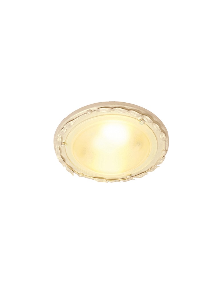 Ceiling lamps - Elstead Lighting Interior PLAFON OLIVIA 1x60W E27 OV/F IV/GOLD - product kolory-swiatla.pl 1