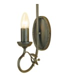 Chandelier wall lamps - Elstead Lighting Interior Wall lamp OLIVIA 1x60W E14 OV1 BLK/GOLD - product 1