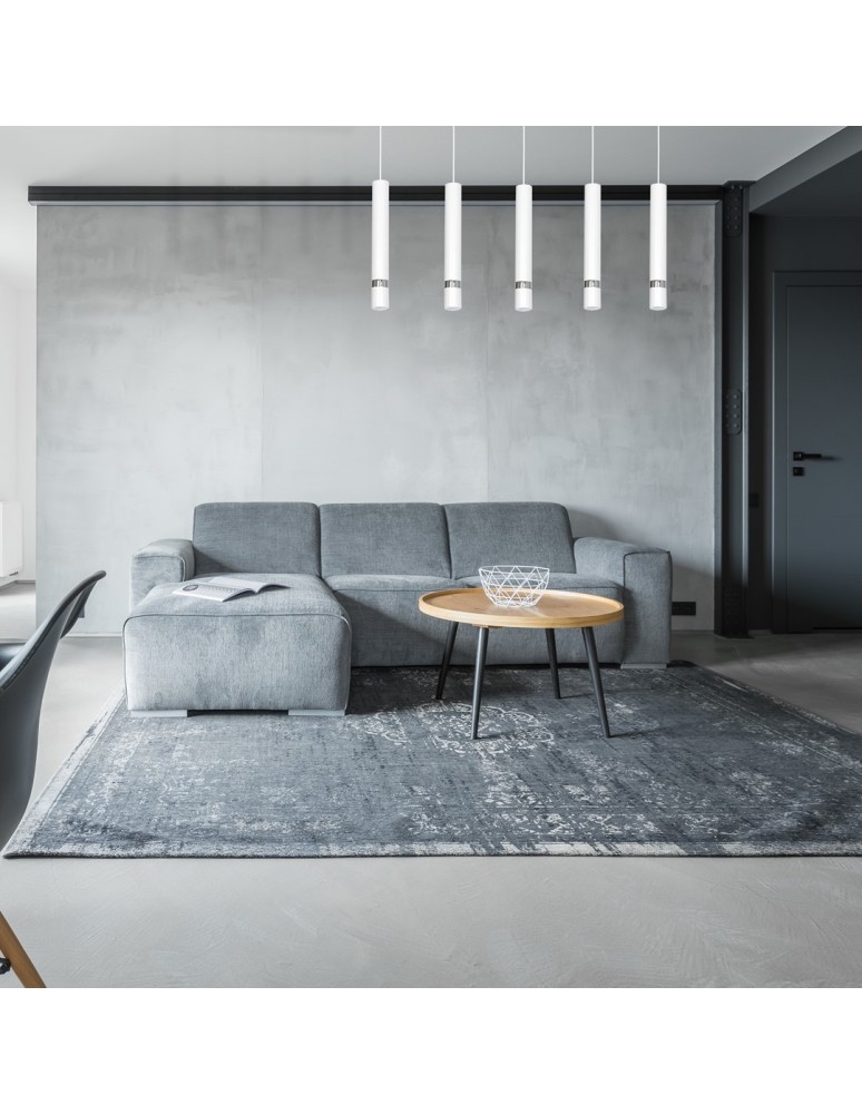 Pendant lamps - Milagro JOKER WHITE 5xGU10 pendant lamp MLP1412 - product kolory-swiatla.pl 8