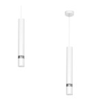 Single pendant lamps - Milagro JOKER WHITE 1xGU10 pendant lamp MLP1347 - product 1