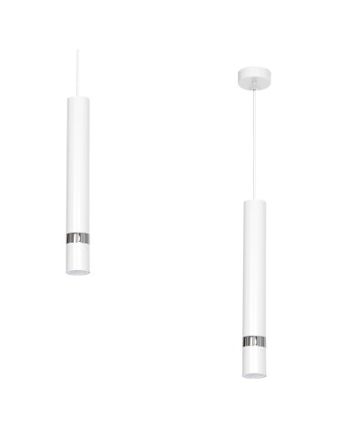 Milagro JOKER WHITE 1xGU10 pendant lamp MLP1347