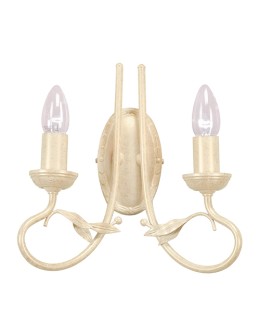 Elstead Lighting Interior OLIVIA 2x60W E14 wall lamp OV2 IVORY/GOLD