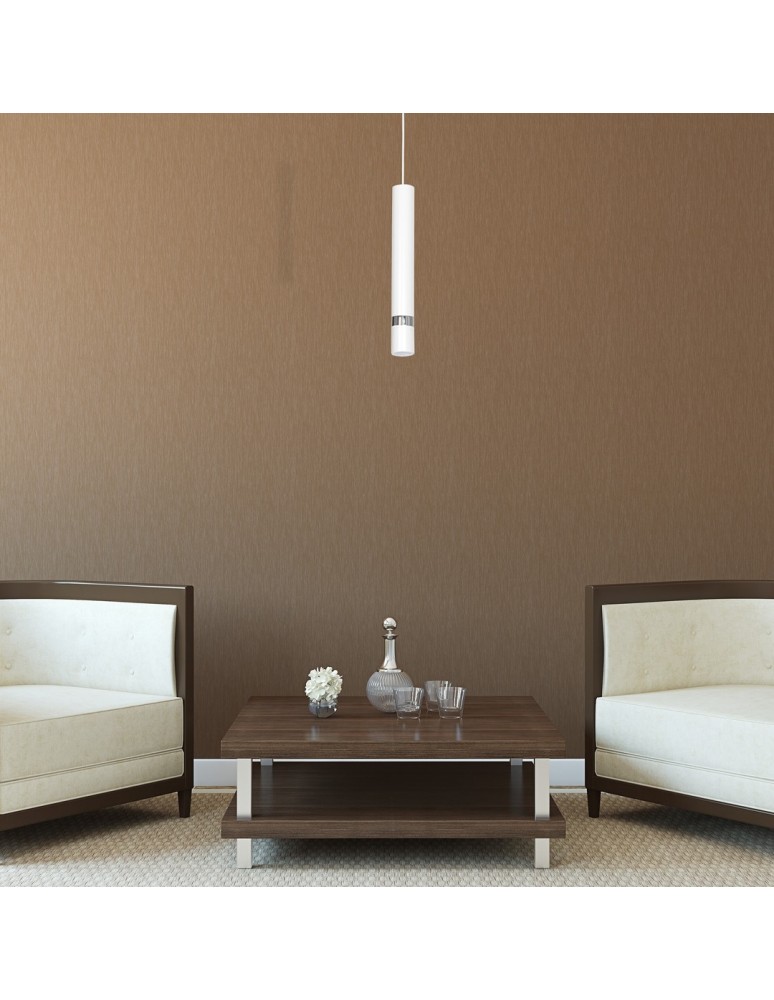Single pendant lamps - Milagro JOKER WHITE 1xGU10 pendant lamp MLP1347 - product kolory-swiatla.pl 6