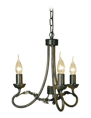 Elstead Lighting Interior Pendant OLIVIA 3x60W E27 OV3 BLK/GOLD