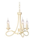 Chandelier chandeliers - Elstead Lighting Interior Pendant OLIVIA 3x60W E27 OV3 IVORY/GOLD - product 1