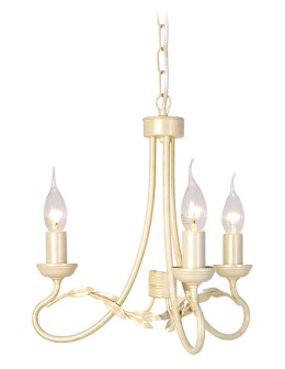 Elstead Lighting Interior Pendant OLIVIA 3x60W E27 OV3 IVORY/GOLD