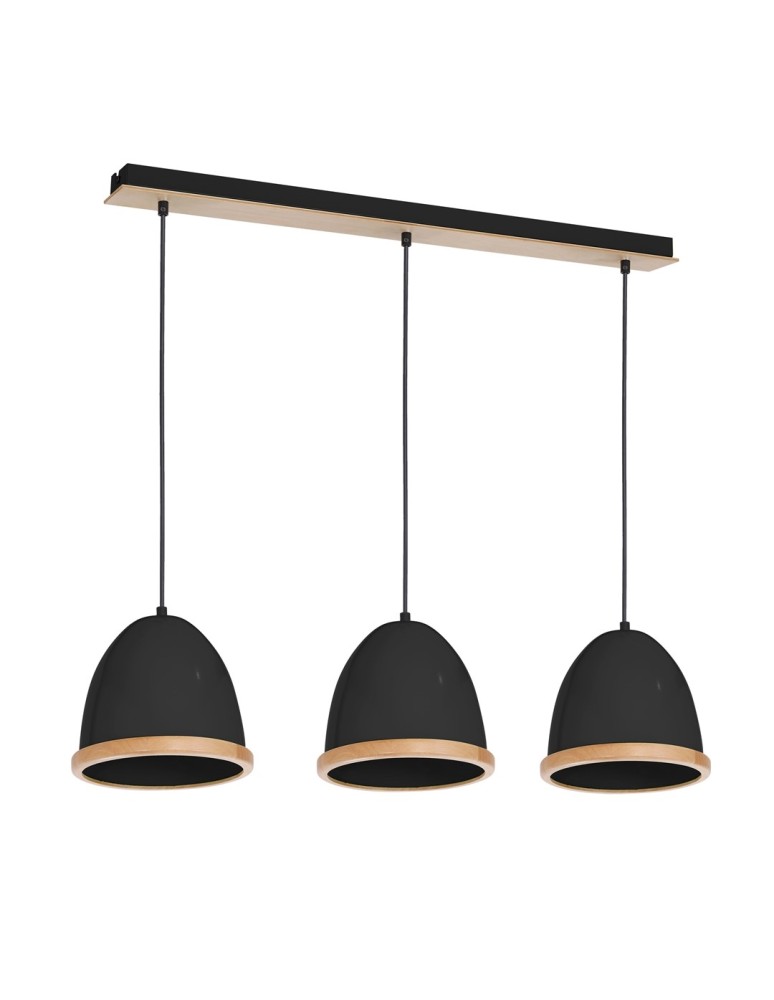 Milagro Lampa wisząca STUDIO BLACK 3xE27 MLP8853