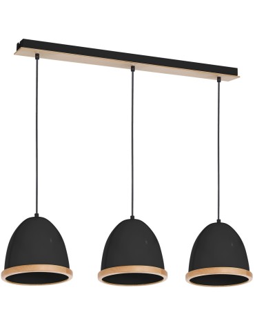 Milagro Lampa wisząca STUDIO BLACK 3xE27 MLP8853 - produkt 2