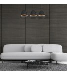 Milagro Lampa wisząca STUDIO BLACK 3xE27 MLP8853