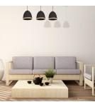 Milagro Lampa wisząca STUDIO BLACK 3xE27 MLP8853