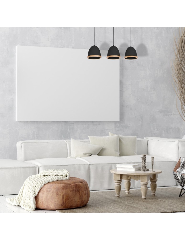 Milagro Lampa wisząca STUDIO BLACK 3xE27 MLP8853