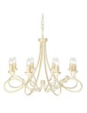 Elstead Lighting Interior Wisząca OLIVIA 8x60W E27 OV8 IVORY/GOLD