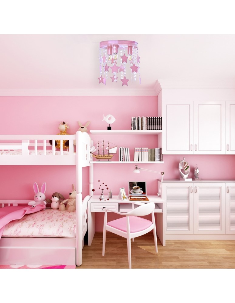 Children's ceiling lamps - Milagro STAR Ceiling Lamp 3xE27 MLP1128 - product kolory-swiatla.pl 9