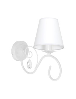Milagro Wall lamp SARA WHITE 1xE14 MLP1047