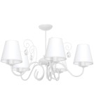 Children's pendant lamps - Milagro SARA WHITE 5xE14 chandelier MLP1049 - product 6