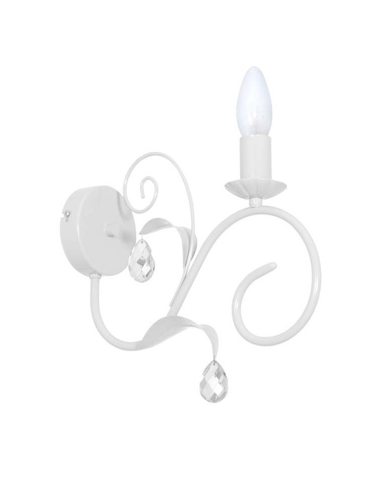 Children's wall lamps - Milagro Wall lamp MIA WHITE 1xE14 MLP1065 - product kolory-swiatla.pl 1