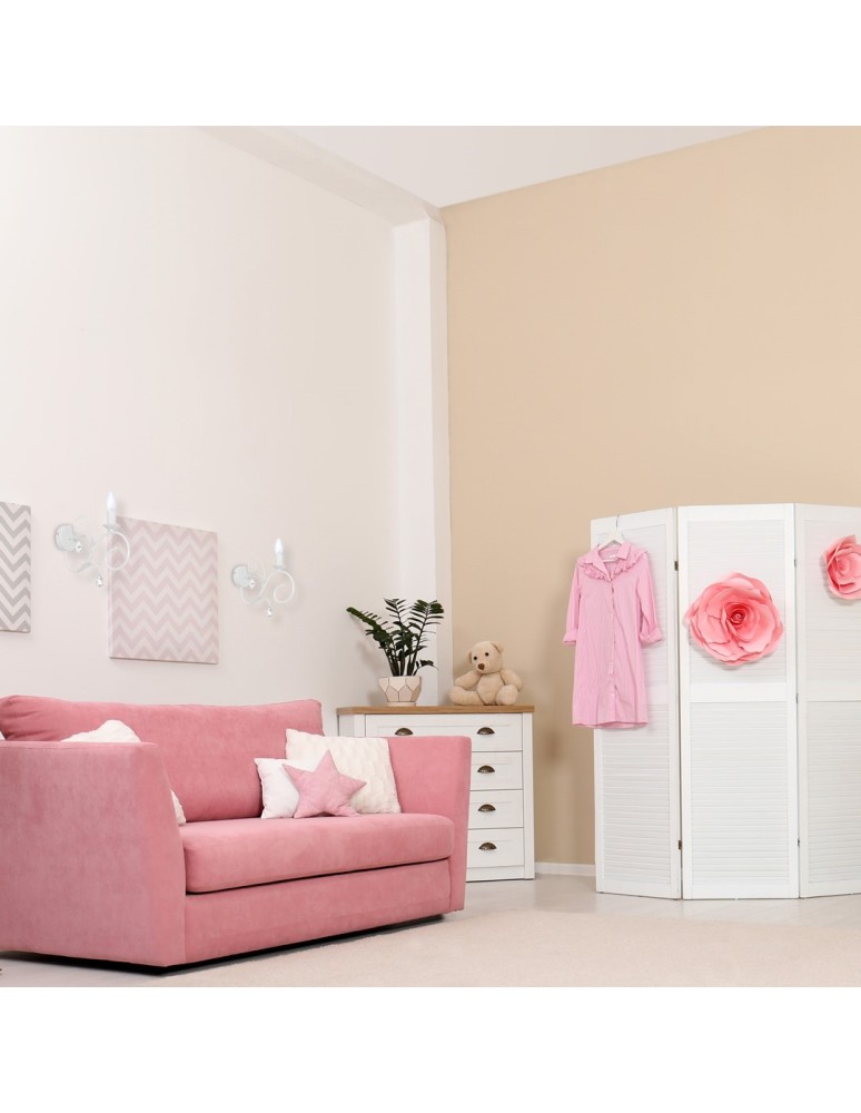 Children's wall lamps - Milagro Wall lamp MIA WHITE 1xE14 MLP1065 - product kolory-swiatla.pl 4