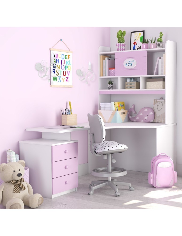 Children's wall lamps - Milagro Wall lamp MIA WHITE 1xE14 MLP1065 - product kolory-swiatla.pl 6