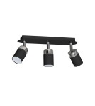 Adjustable ceiling lamps - spots - Milagro JOKER BLACK 3xGU10 MLP912 ceiling lamp. - product 1