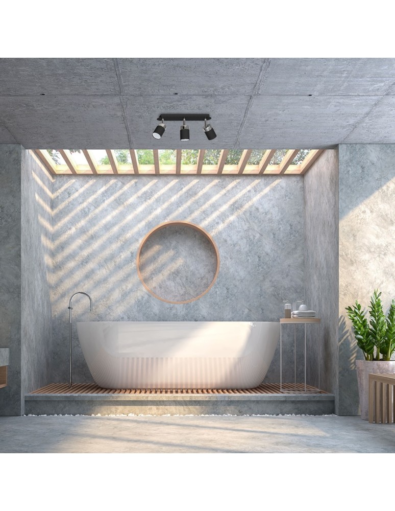 Adjustable ceiling lamps - spots - Milagro JOKER BLACK 3xGU10 MLP912 ceiling lamp. - product kolory-swiatla.pl 4