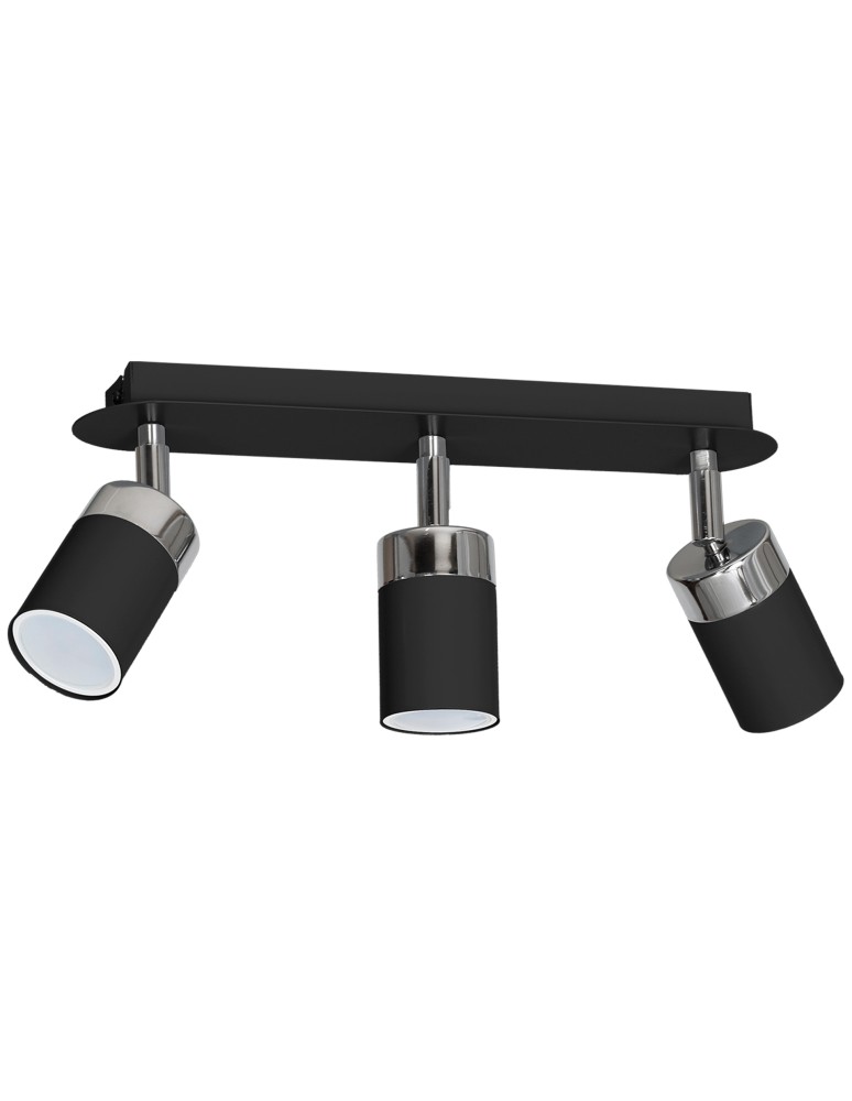 Adjustable ceiling lamps - spots - Milagro JOKER BLACK 3xGU10 MLP912 ceiling lamp. - product kolory-swiatla.pl 8