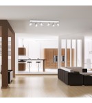 Adjustable ceiling lamps - spots - Milagro JOKER WHITE 6xGU10 MLP908 ceiling lamp. - product 3