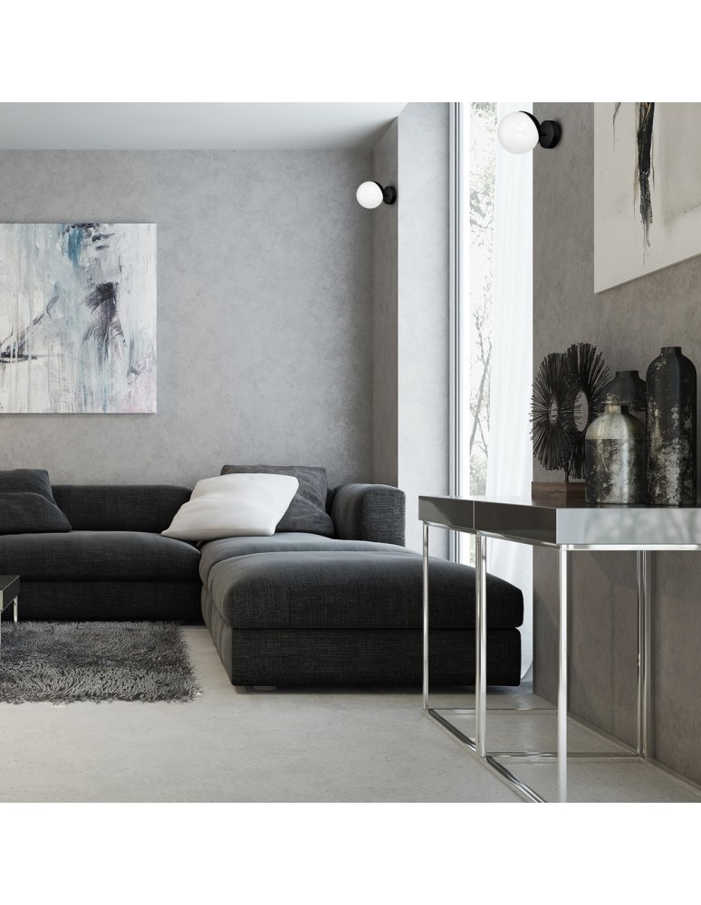 Wall lamps - Milagro Wall lamp SFERA BLACK 1xE14 MLP8854 - product kolory-swiatla.pl 4