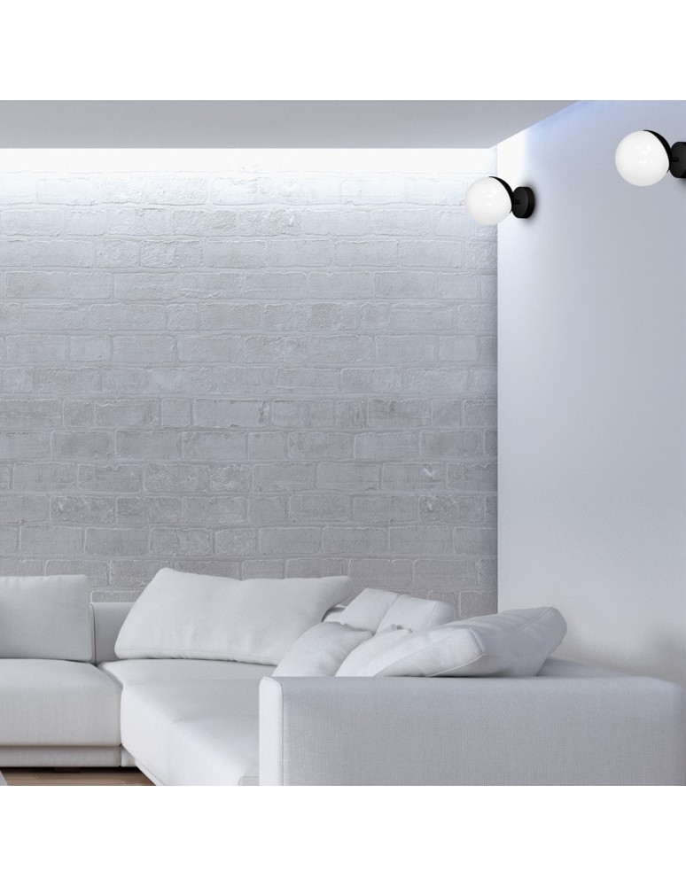 Wall lamps - Milagro Wall lamp SFERA BLACK 1xE14 MLP8854 - product kolory-swiatla.pl 5