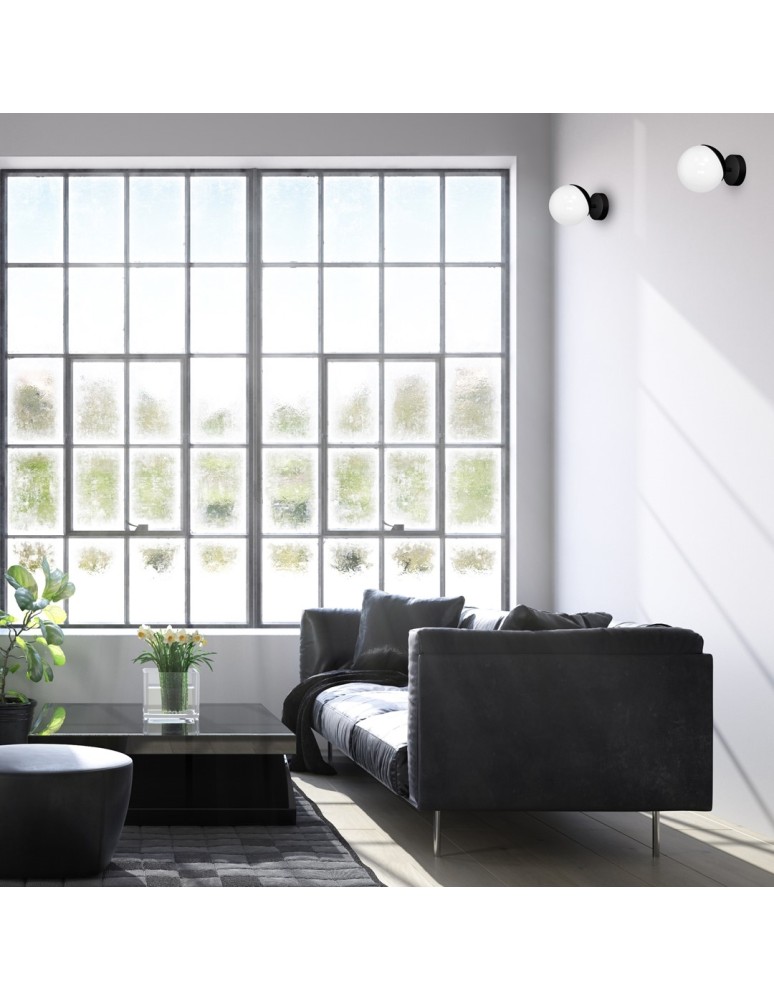 Wall lamps - Milagro Wall lamp SFERA BLACK 1xE14 MLP8854 - product kolory-swiatla.pl 6
