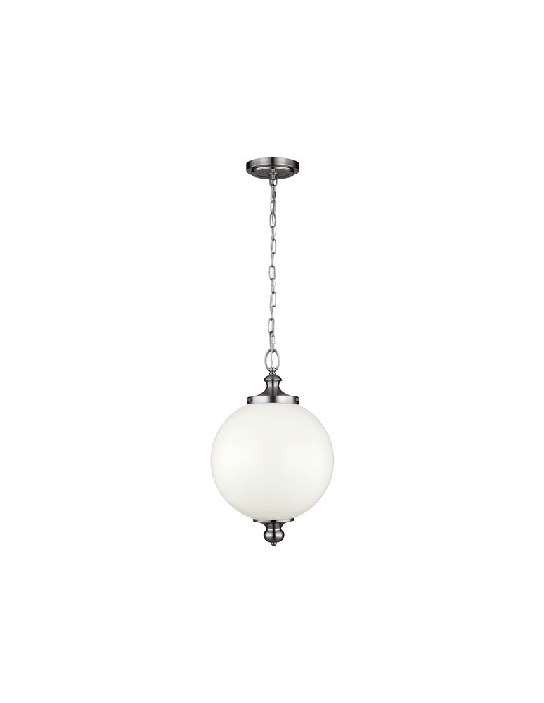 Pendant lamps - Feiss PARKMAN 1x60W E27 FE/PARKMAN/PL PN Pendant - product kolory-swiatla.pl 1