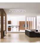 Adjustable ceiling lamps - spots - Milagro JOKER WHITE 8xGU10 MLP9475 ceiling lamp. - product 3