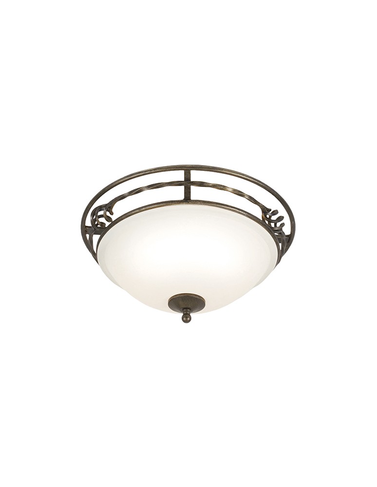 Ceiling lamps - Elstead Lighting Interior PLAFON PEMBROKE 2x60W E27 PB/F/A BLK/GOLD - product kolory-swiatla.pl 1