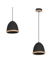 Milagro STUDIO BLACK 1xE27 pendant lamp MLP8852