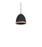 Pendant lamps - Milagro STUDIO BLACK 1xE27 pendant lamp MLP8852 - product 3