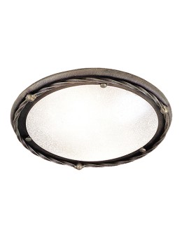 Elstead Lighting Interior PLAFON PEMBROKE 1x100W E27 PB/F/B BLK/GOLD